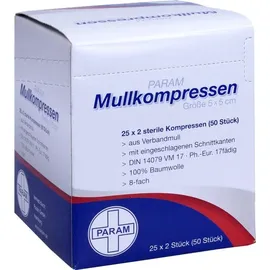 PARAM Mullkompressen 5 x 5 cm 50 St.