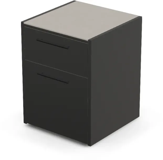 Brabura CT 60 Abfallmodul - Pietra Di Luna / Anthrazit / Matt schwarzer Griff