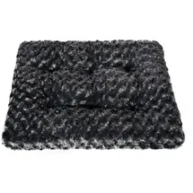 dehner lieblinge Kuschelkissen Finley M 58,5 x 46 cm grau