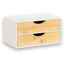 KESPER Organizer 27 x 16 x 14 cm 2-tlg. Weiß/Natur
