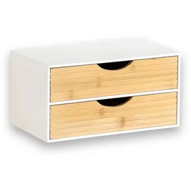 KESPER Organizer 27 x 16 x 14 cm 2-tlg. Weiß/Natur