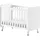Vipack BILLY Babybett LF 60 x 120 cm, m. verst. Lattenrost - versch. Ausführungen - Weiß