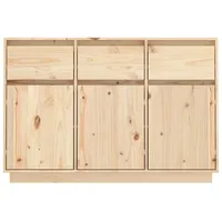 VidaXL Sideboard 110x34x75 cm Massivholz Kiefer