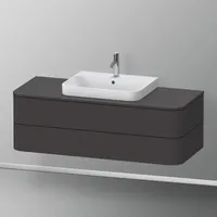 Duravit Happy D.2 Waschtischunterschrank, 2 Auszüge, HP4962080800010,