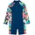 Roxy Shorty-Neoprenanzug Morning Flower Blau S