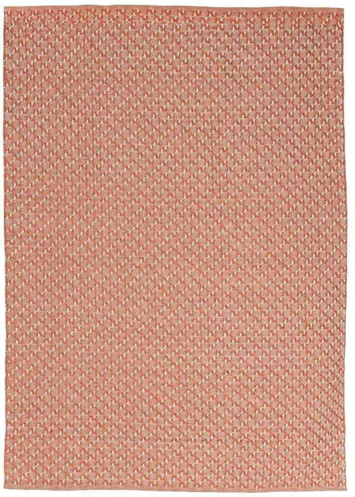 Outdoor-Teppich Bhajan aus Kunststoff, modern, rosa orange, 170x240 cm, rechteckig