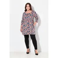 Ulla Popken Longshirt in dunkles magenta | 62/64