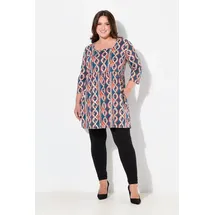 Ulla Popken Longshirt in dunkles magenta | 62/64