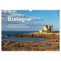 Calvendo Bretagne Traumhafte Küsten in Frankreichs Nordwesten (Wandkalender 2026