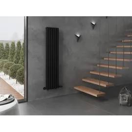 Mexen Dallas Dekorativer Heizkörper 1600 x 360 mm, 1039 W, schwarz - W214-1600-360-00-70