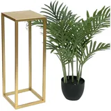 DanDiBo Ambiente Blumenhocker 50 x 70 cm Gold