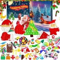 Adventskalender 2025 kinder, Adventskalender Fidget Toy, Pop Set Bubble Toy A...