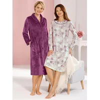 Witt Weiden Morgenmantel in violett | Gr.: 36/38,