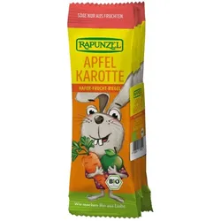 Rapunzel Hafer-Frucht Apfel Karotte Riegel bio (4er-Pack)