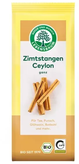 Lebensbaum Zimtstangen Ceylon, ganz bio (6St)