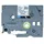 Brother TZe-MQE31 P-touch Schriftband (laminiert), schwarz auf pastellrosa, 4m