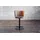 KAWOLA Barhocker JADA höhenverstellbar drehbar 1er Set Velvet Braun