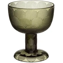 Iittala - Miranda Schale auf Fuß 145 mm, moosgrün