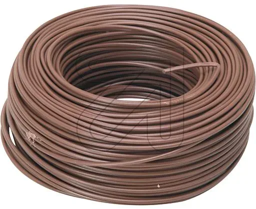Aderleitung HO7V-U 1,5mm2 braun 100m