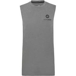 PLEIN SPORT Herren Shirt Tanktop, Schwarz, S