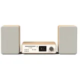 Pure Classic Stereo Baumwolle Weiß/Eiche
