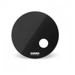 EQ3 Resonant Bassdrum Resonanzfell, Schwarz, 20 Zoll