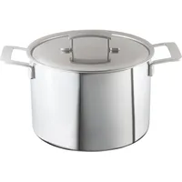 Demeyere Kochtopf mit Deckel Industry Pfanne + Kochtopf, Silber