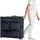 MASTER MASSAGE EQUIPMENT Master Massage Transporttasche für Massageliegen Nylongewebe Noch leichterer Transport Schwarz (Mit Rädern)
