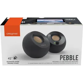 Creative Labs Creative Pebble 2.0 System schwarz
