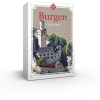Burgen Quartett 32 Karten mit Burgen aus Deutschland, Österreich und Schweiz LS4