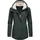 Ragwear Damen, Übergangsjacke Funktionsjacke Softshelljacke wasserabweisend mit Kapuze Monadde Softshell Dark Green Gr. 3XL - 3XL