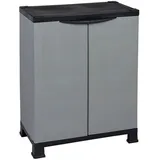 Kunststoffschrank Rattan Balkonschrank Haushaltsschrank Schrank 68x40x92 4 Füße