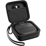 ProCase Tragetasche für Bose SoundLink Micro (2.Gen.) / Micro (1.Gen.) Bluetooth Lautsprecher, Tasche geeignet für Bose Neu Tragbarer SoundLink Micro Lautsprecher Case Etui -Schwarz