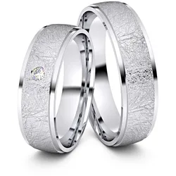 Partnerringe / Freundschaftsringe Krefeld 925er Silber - 8130