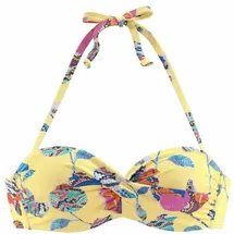SUNSEEKER Bügel-Bandeau-Bikini-Top Jam Gelb/Mehrfarbig 34 Cup C