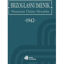 CreateSpace BRZOGLASNI IMENIK Nezavisne Drzave Hrvatske 1942: Phone Directory of the Independent State of Croatia 1942