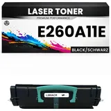 3dplady Kompatibel zu Lexmark E260A11E Schwarz