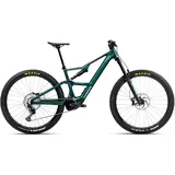 Orbea Rise LT H20 29R Shimano Steps 630Wh Fullsuspension Elektro Mountain Bike Escape Green/Splash Ice Green gloss | M/41.5cm