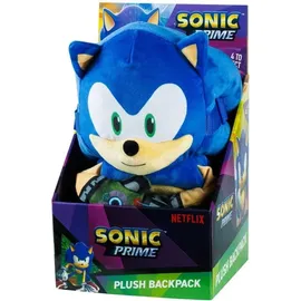 Bandai Namco Entertainment Bandai Sonic Rucksack, 30 cm, - Sonic The Hedgehog Schultasche für Kinder,