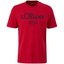 S.Oliver T-Shirt Herren, Rot 31d1, M