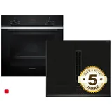 Siemens EQ312IV0SZ, Einbau-Backofen-Set, ED651BS16E + HB213ABS3, Einbau-Backofen, Kochfeld mit Dunstabzug (Induktion)