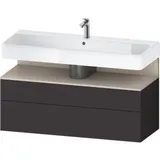 Duravit QA4396091800000 QTG WTU WH Ek. 1190x470x590 Gt Smt H