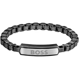 Boss DEVON Gliederarmband Schwarz 1580598M Größe 19 cm