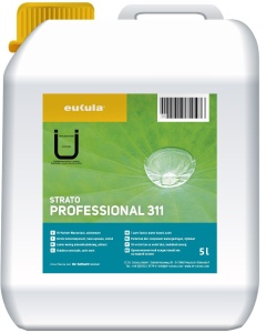 eukula® Strato professional 311 Fußbodenlackierung, seidenmatt, Einkomponenten-Allround-Wasserlack, 5 l - Kanister