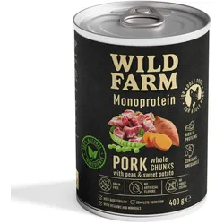 Wild Farm Monoprotein Pork 400g hypoallergenes Hundefutter
