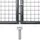 vidaXL Mesh-Gartentor 300 x 175 cm grau