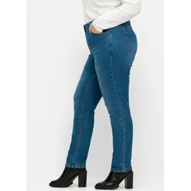 sheego 5-Pocket-Jeans in blue denim), | Gr.: 24