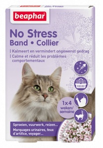 Beaphar No Stress halsband voor de kat  2 stuks