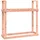 vidaXL Kaminholzregal Massivholz 110 x 35 x 108,5 cm