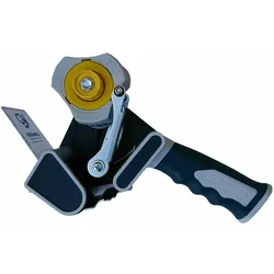 VEPATIM Handabroller K206B zum leisen Abrollen für Klebebänder für 50 + 76 mm Kern